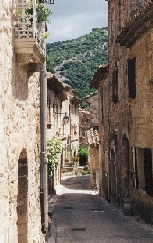 Street in St. Guilhem-le-Desert.